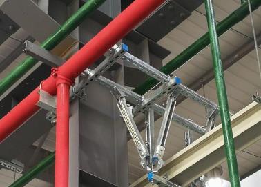 洛阳该抗震支架的整体式支吊架结构协调性好